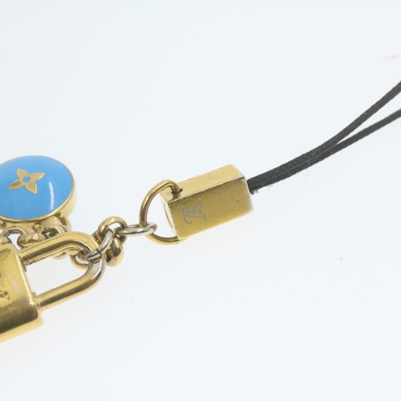 LOUIS VUITTON Monogram Pastille Charm Gold Tone Multicolor M65388 LV Auth am700g - Picture 4 of 6